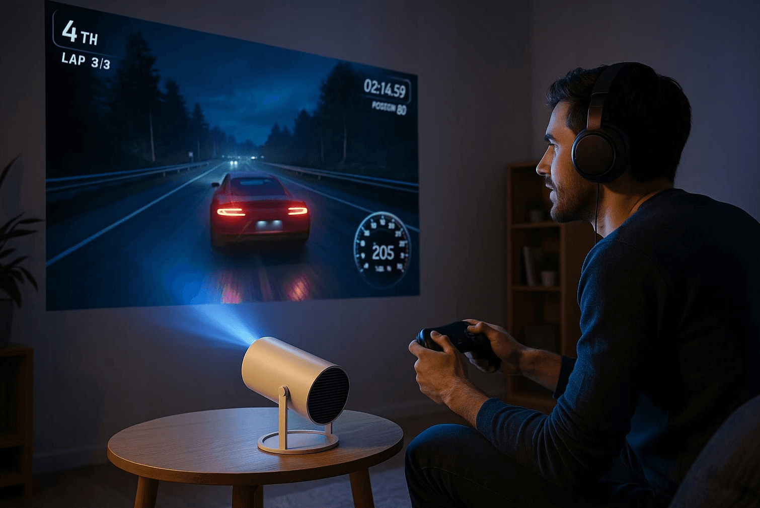 Magcubic HY300 PRO 4K Projektor z Androidem 11 i Dual Wifi6 do Kina Domowego i na Zewnątrz 🎥