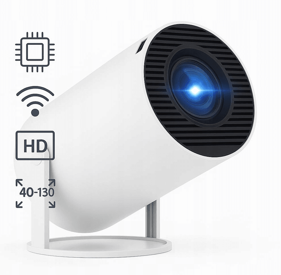Magcubic HY300 PRO 4K Projektor z Androidem 11 i Dual Wifi6 do Kina Domowego i na Zewnątrz 🎥